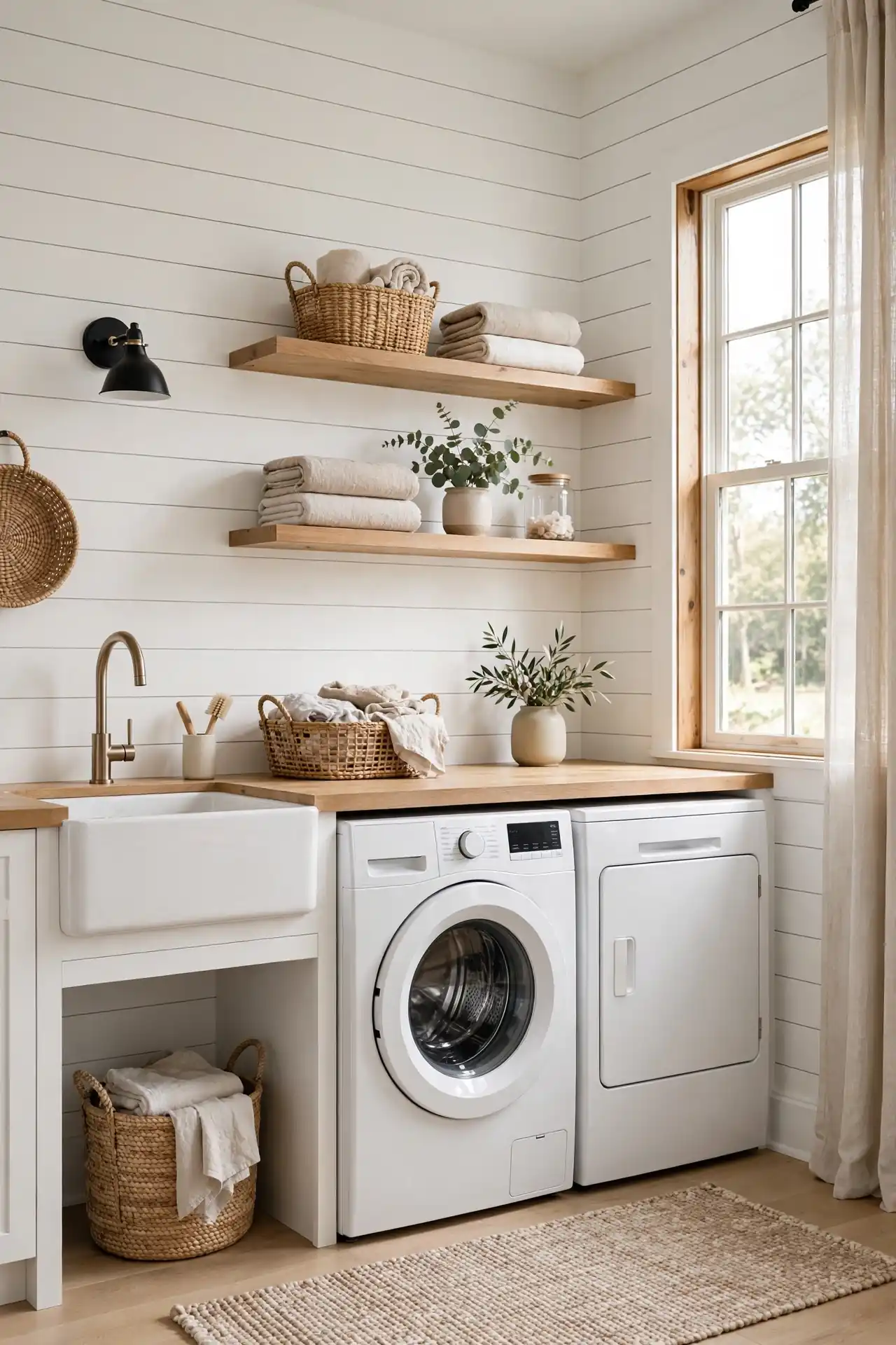 Shiplap Accent Wall