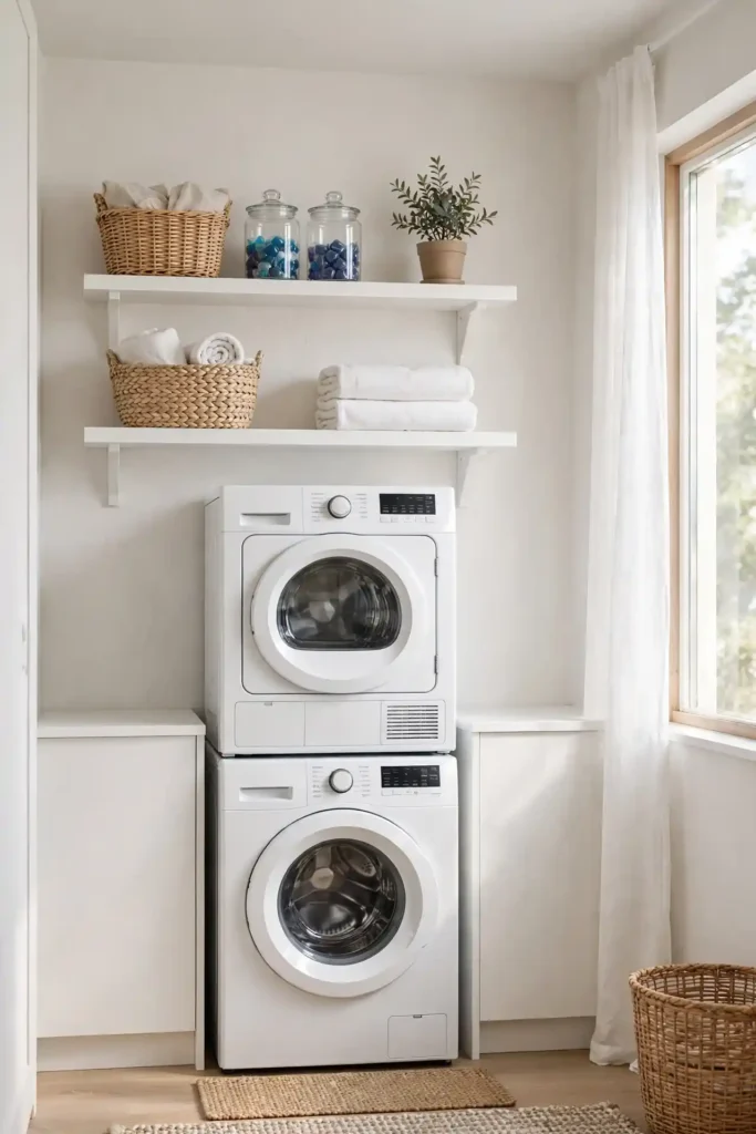 Over-Machine Shelving