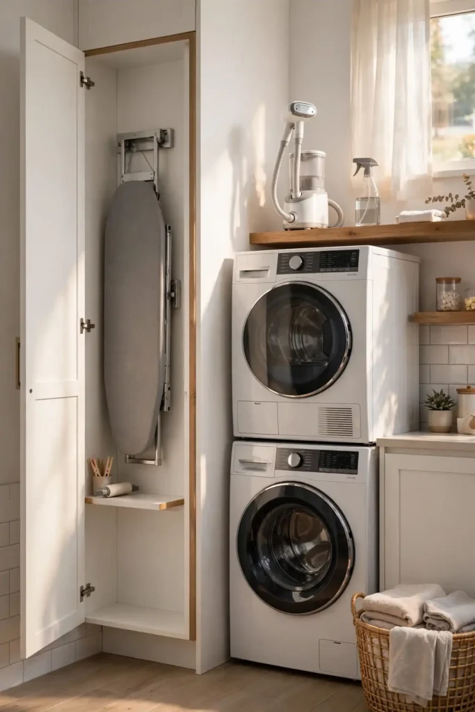 Wall-Mounted Ironing Board