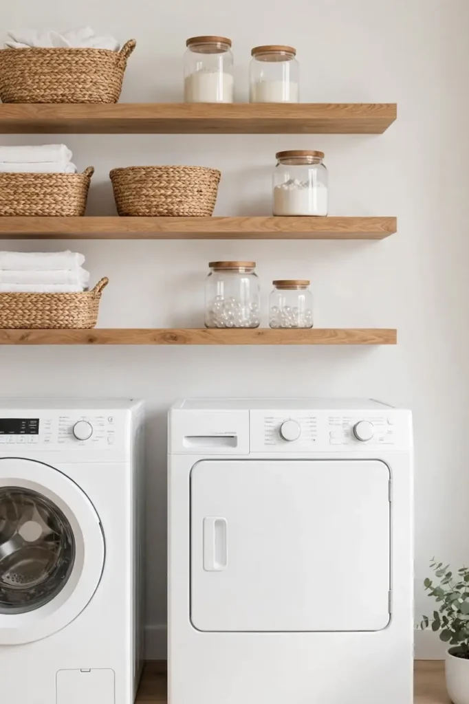 Floating Shelf Rows