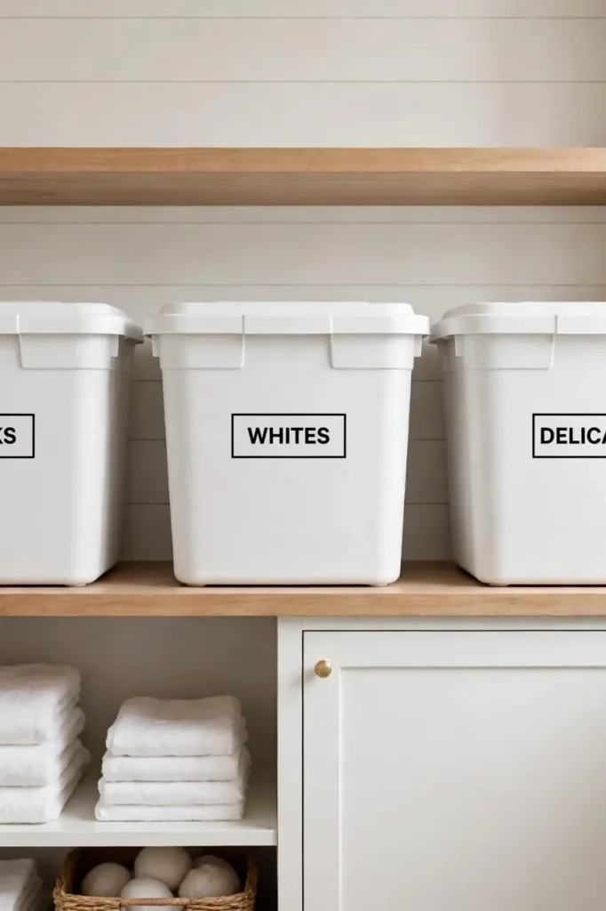 Labeled Bin System