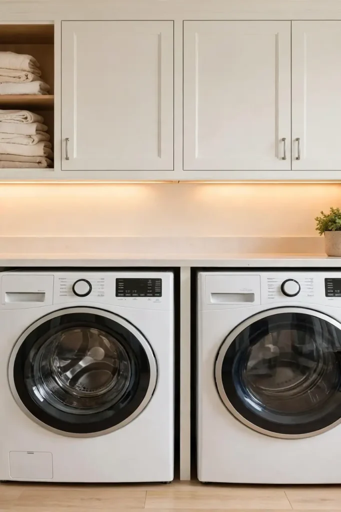 Over Washer Cabinets
