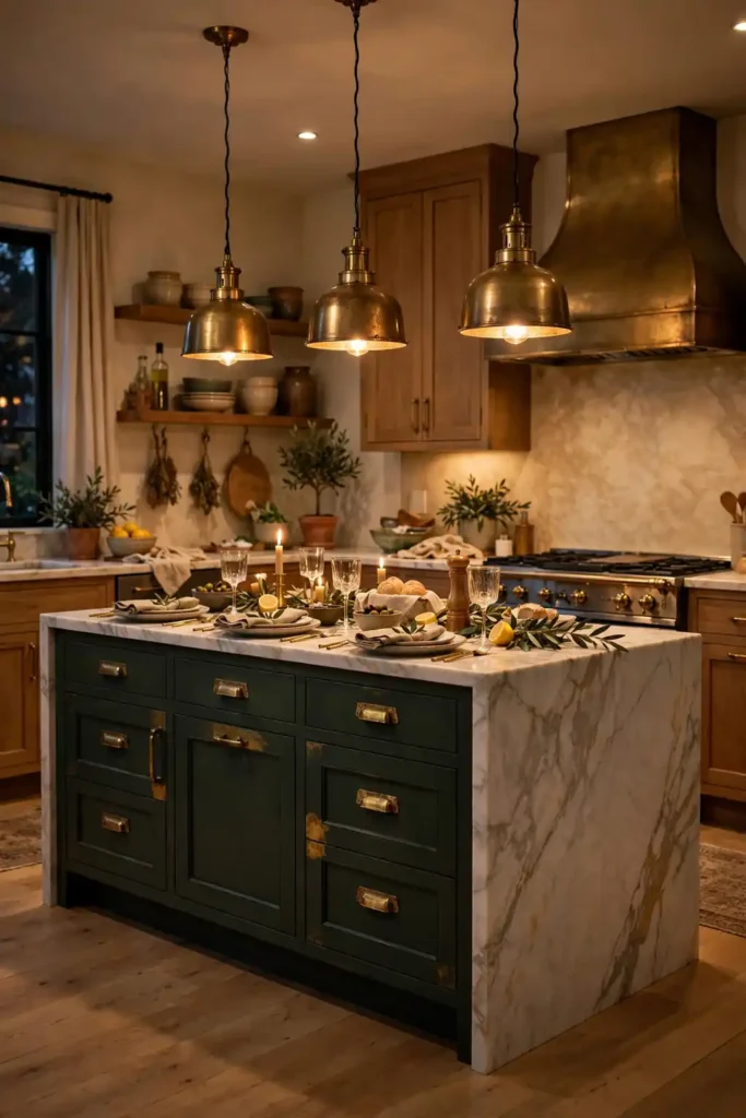Brass Fixture Warmth