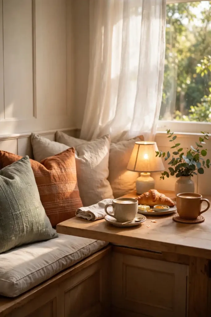 Cozy Breakfast Nook Lamps