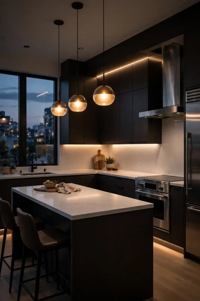 Dimmable Kitchen Zones