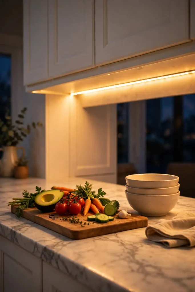 Under-Cabinet Strip Glow