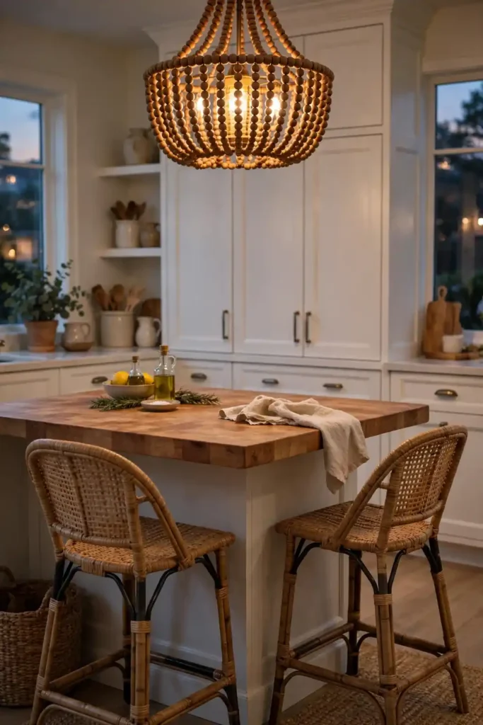 Warm Island Chandeliers