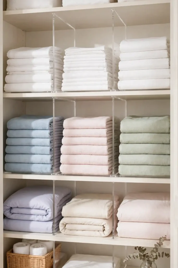 Clear Shelf Dividers