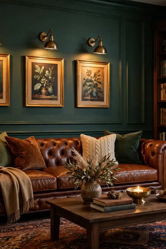 Dark Moody Greens