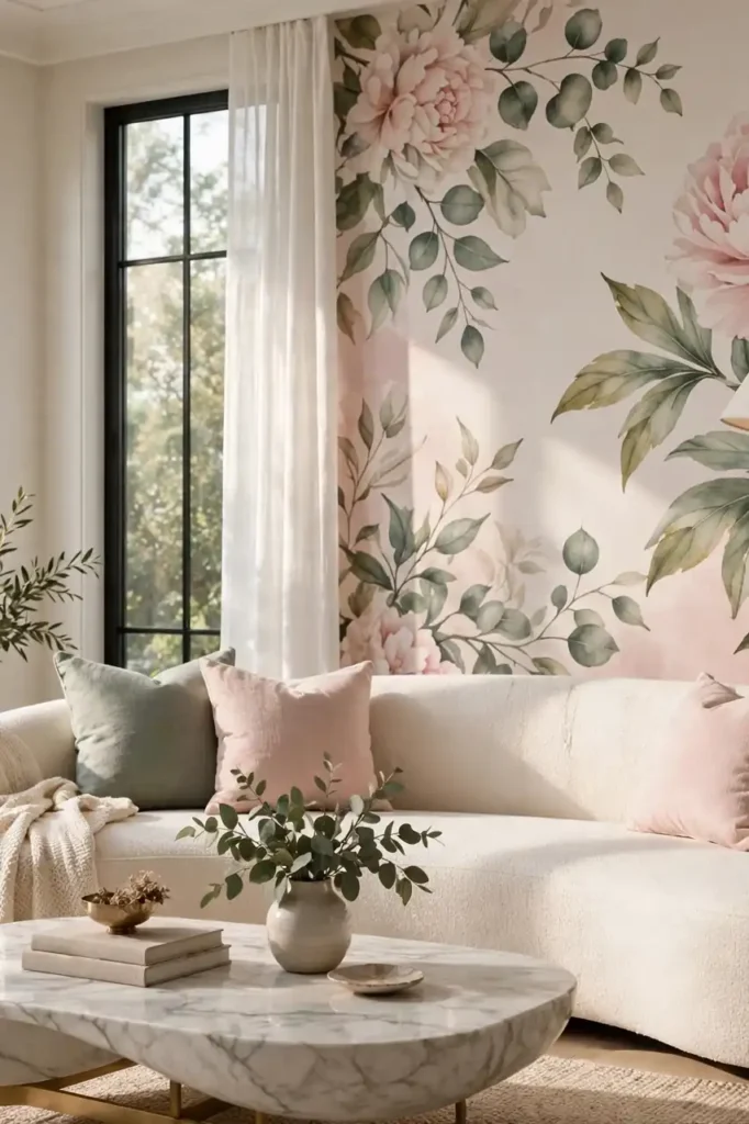 Floral Mural Dreams