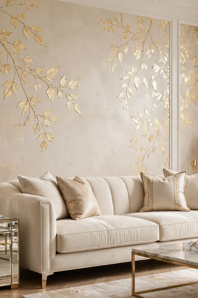 Gold Leaf Accents
