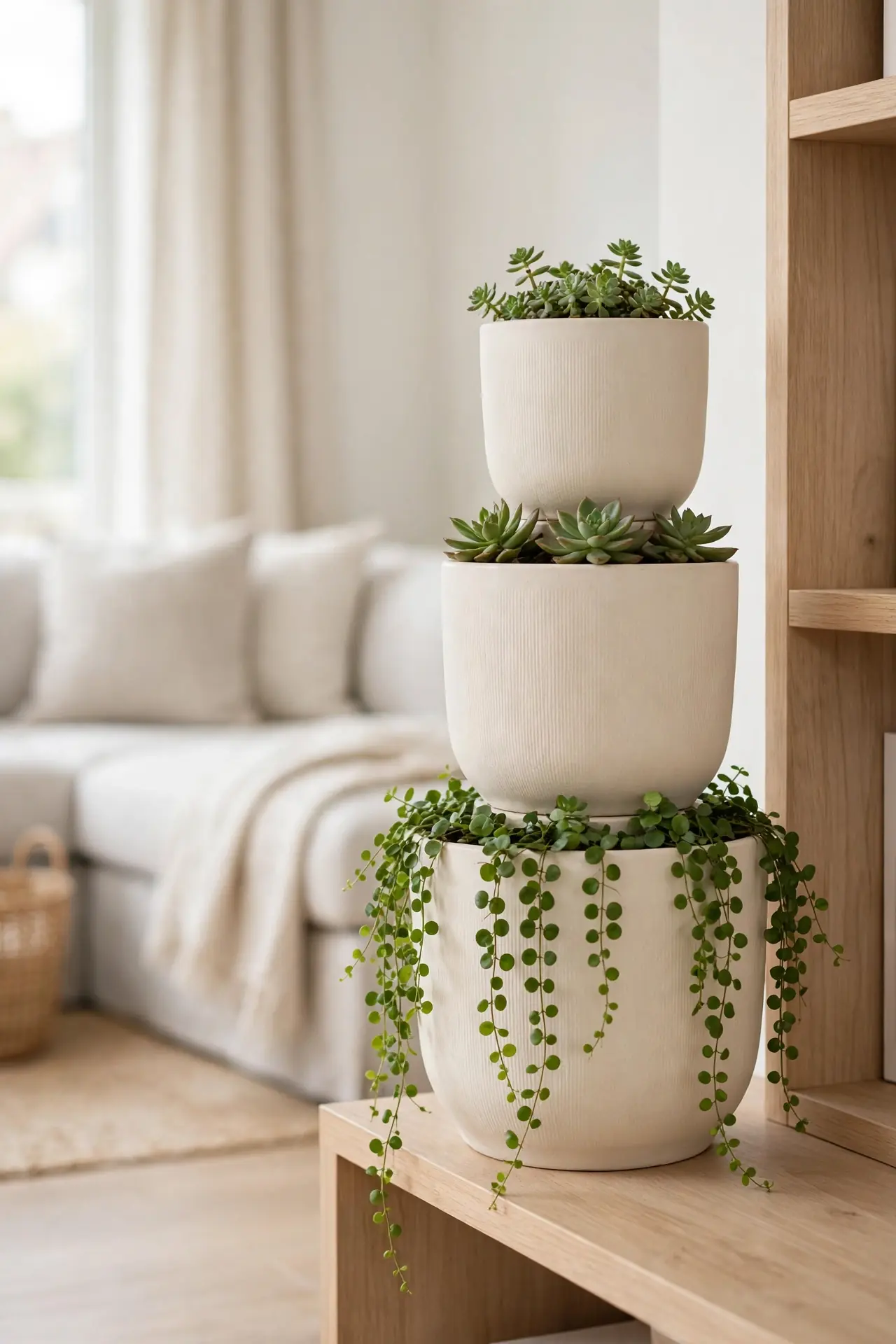Ceramic Planter Stacks