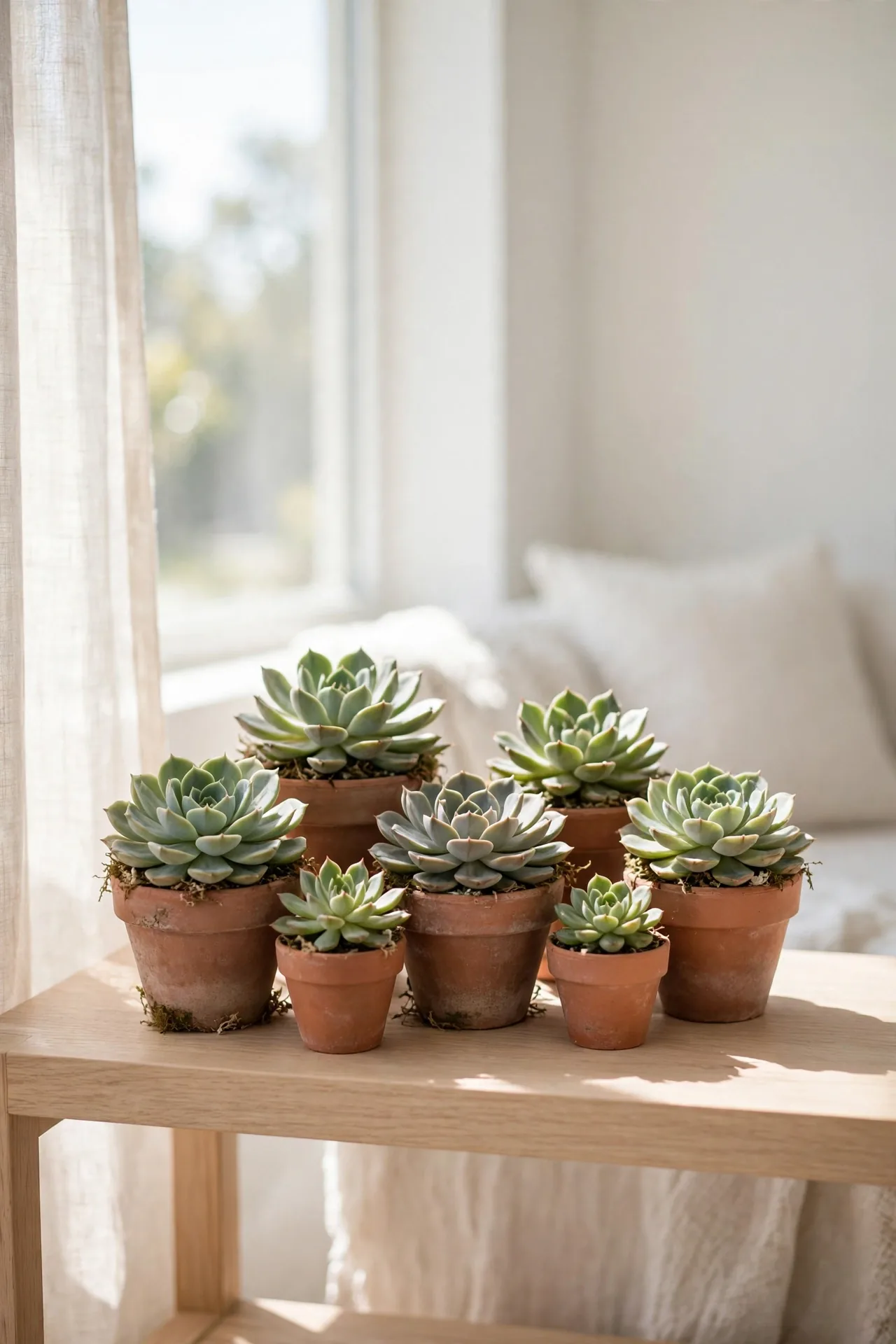 Succulent Cluster Shelves