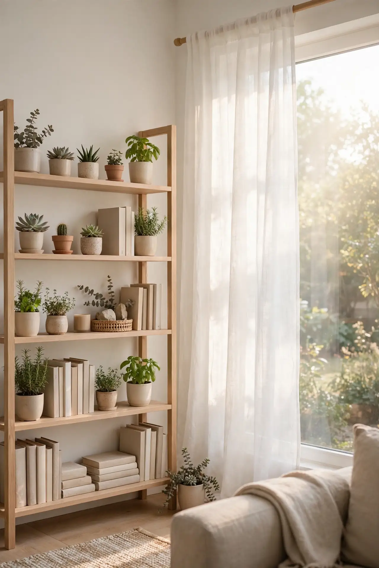 Window Light Shelves