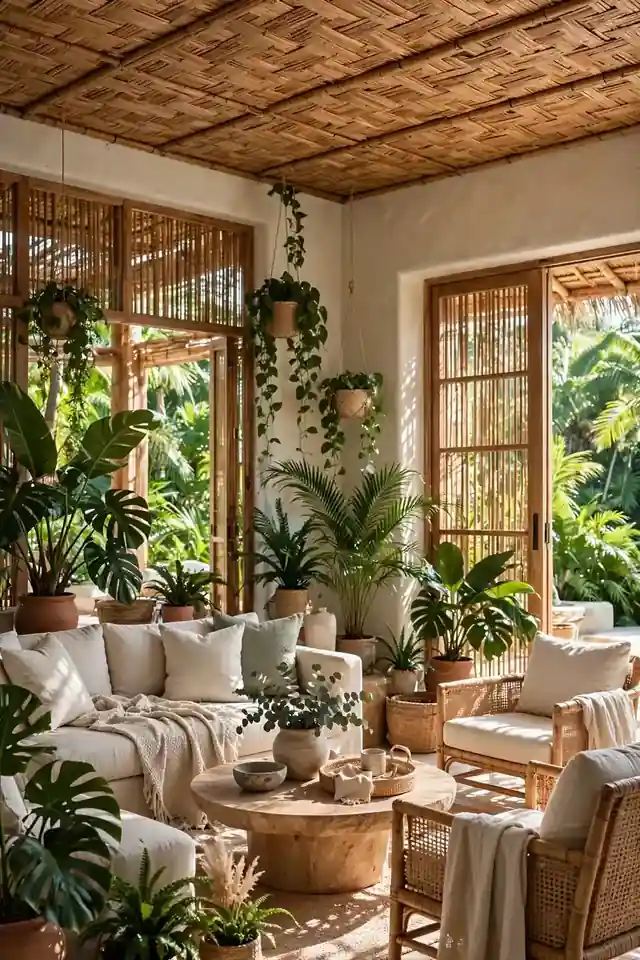 Bamboo Woven Panels