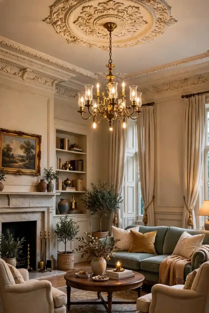 Charming living room ceiling ideas