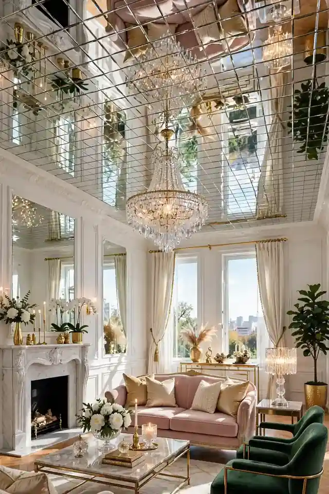 Mirrored Ceiling Tiles
