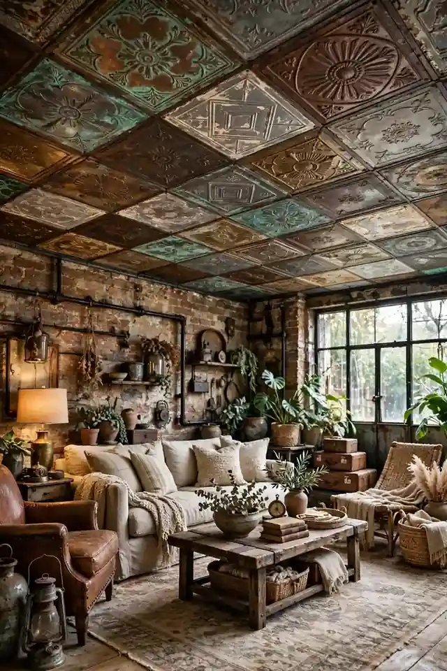Reclaimed Tin Squares