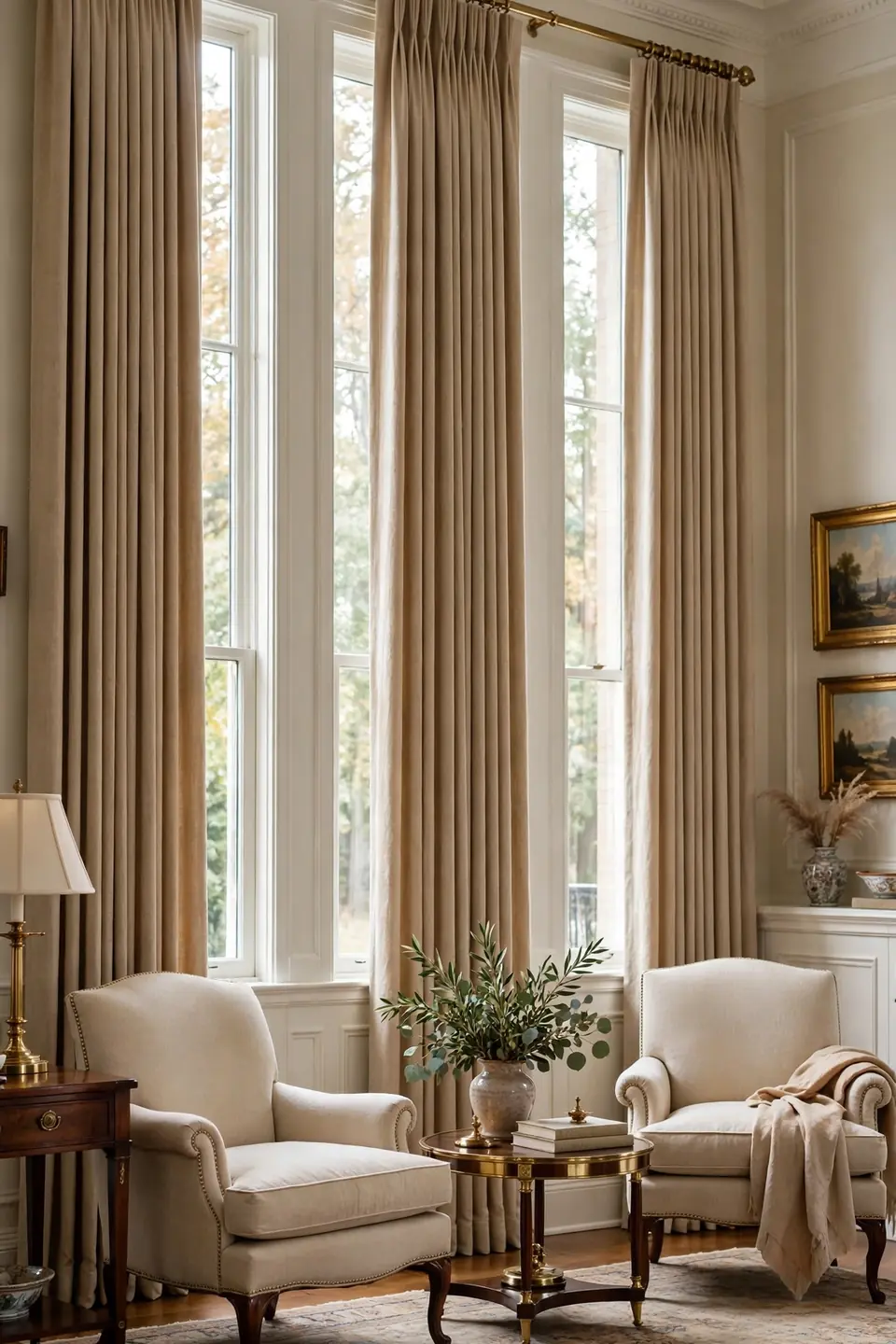 Tailored Pinch Pleats