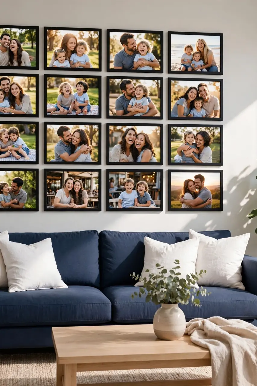 Family Photo Grid