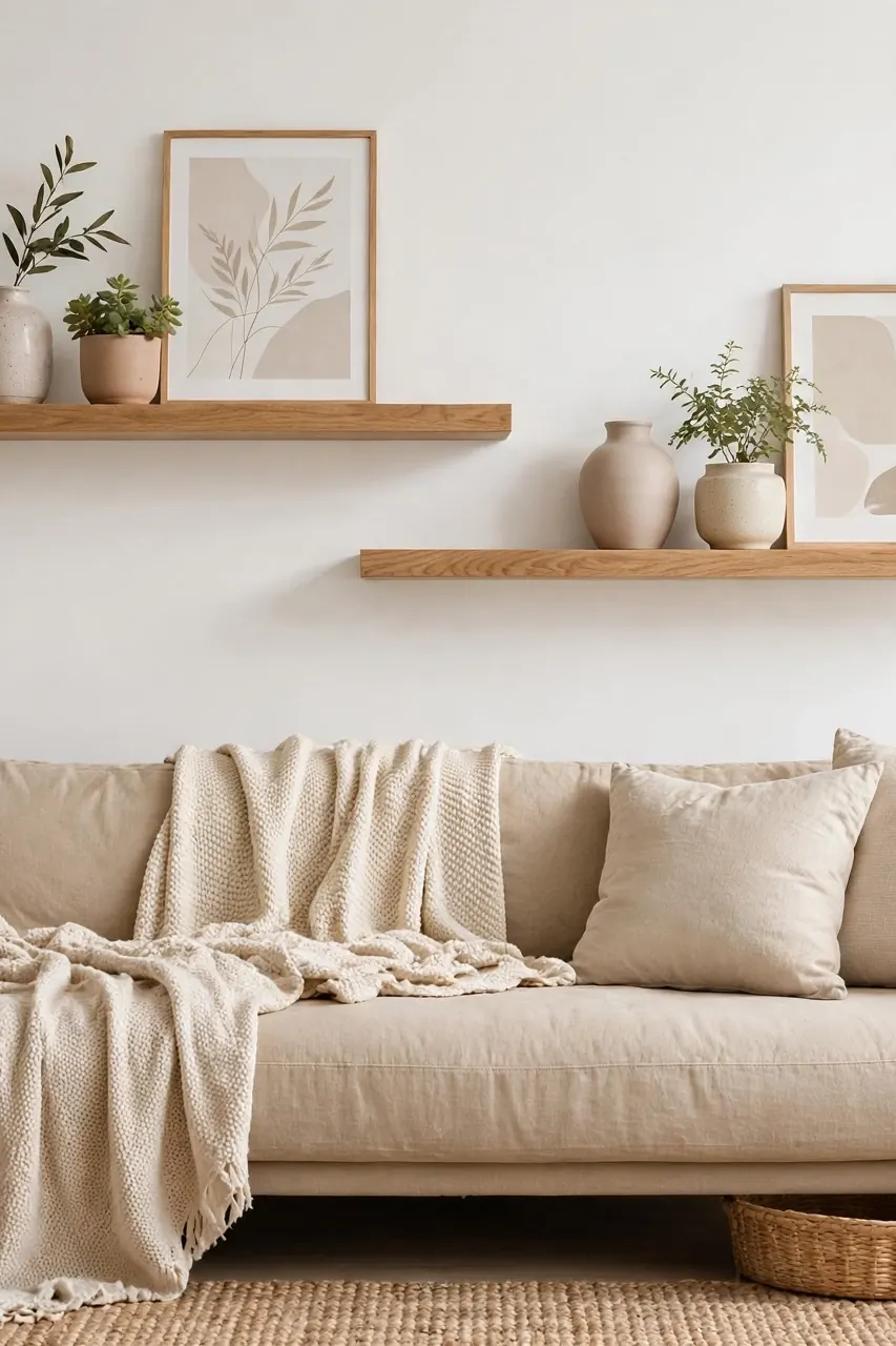 Floating Shelf Styling