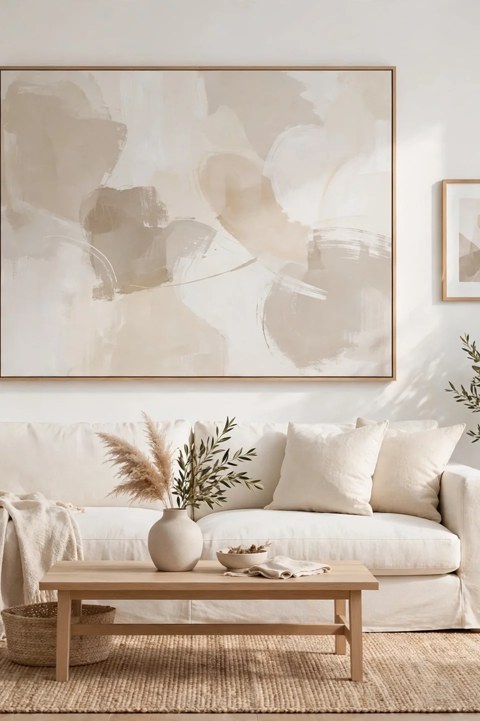 Oversized Canvas Centerpiece