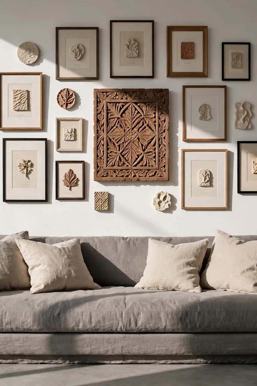 Sculptural Wall Pieces
