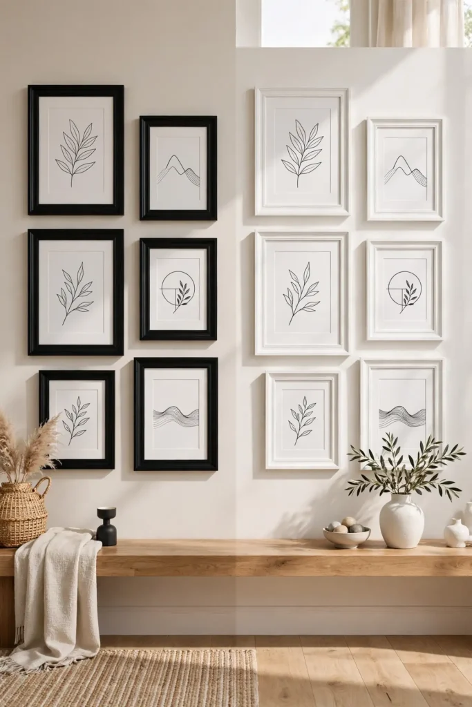 Black Vs White Frames