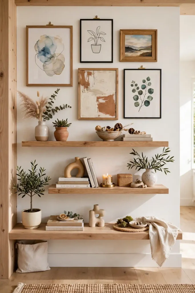Shelf Styling Steps