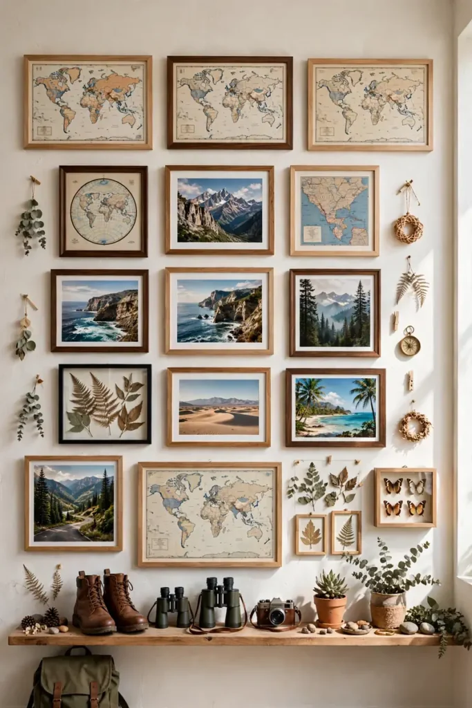Travel Memory Wall