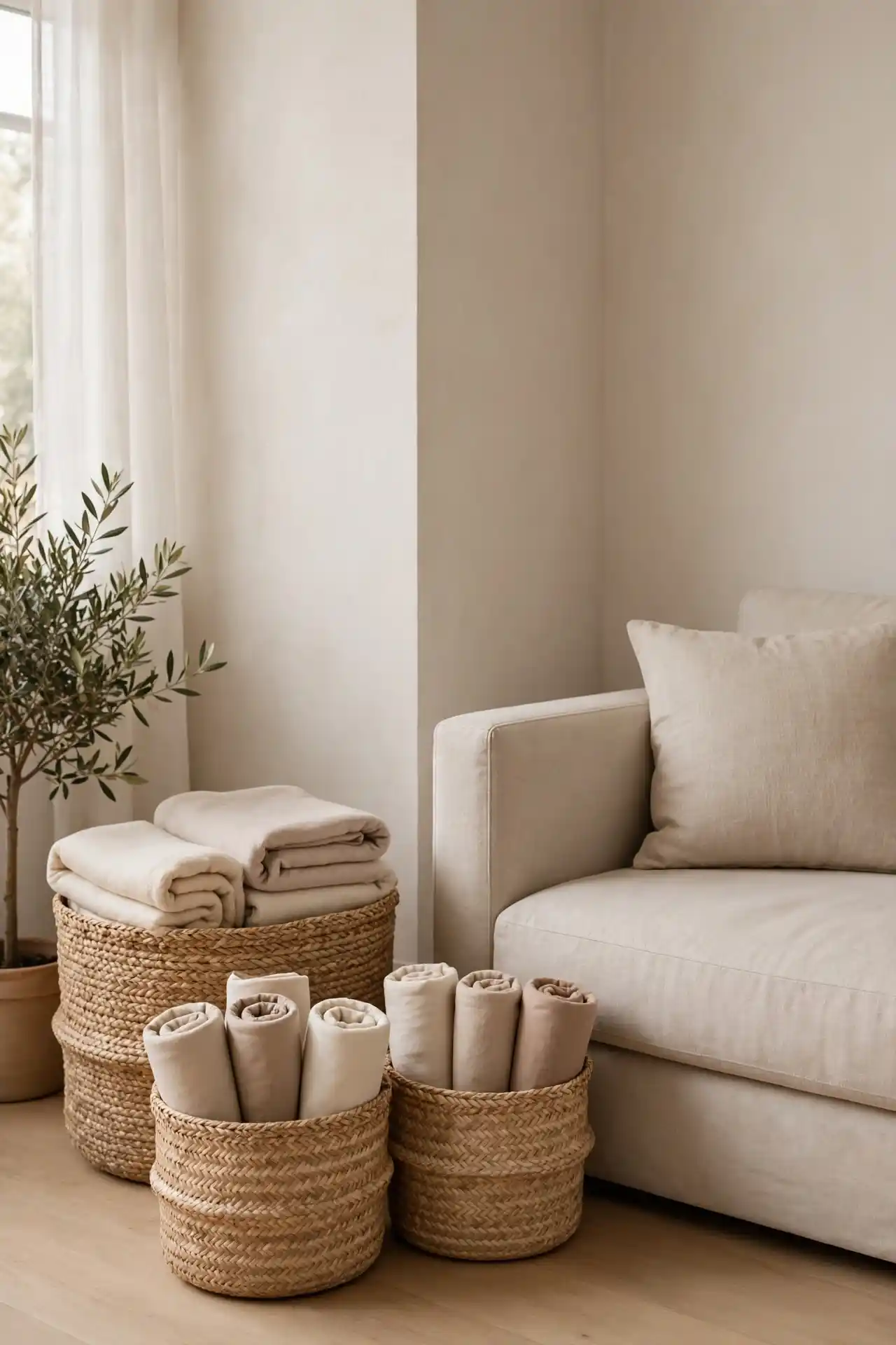 Woven Basket Storage