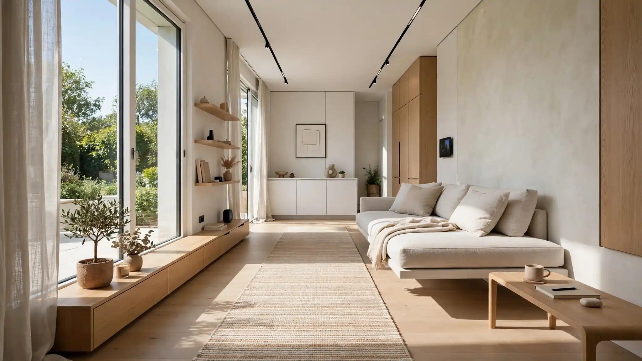 long narrow living room layout ideas