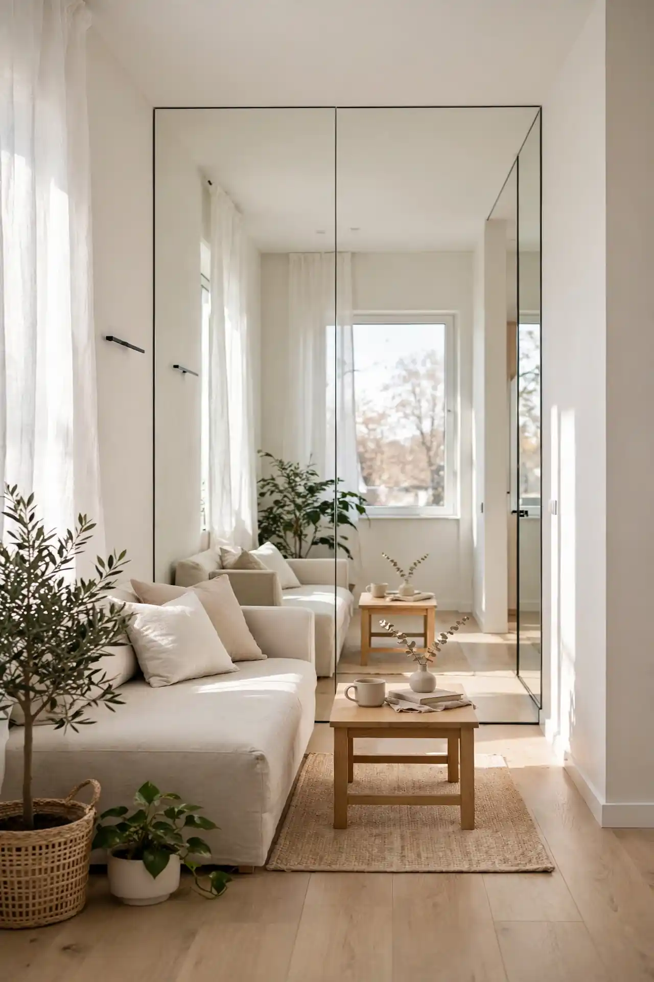 Mirror End Wall