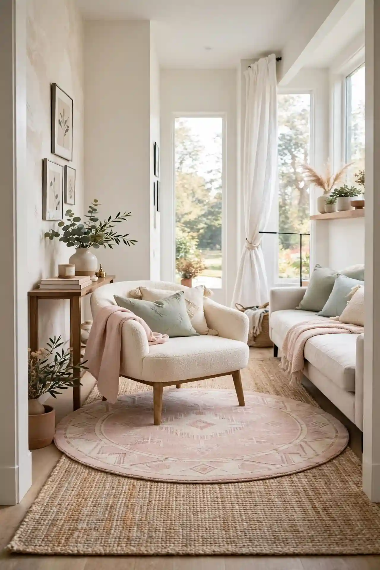 Round Rug Break