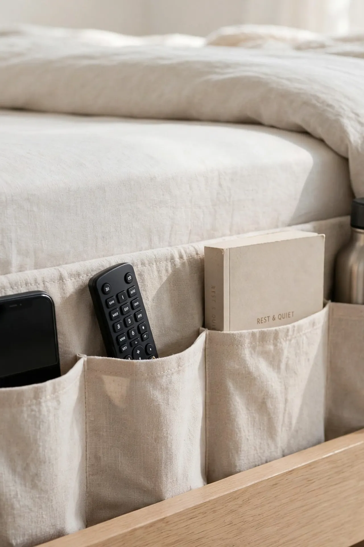 Bedside Caddy Pockets