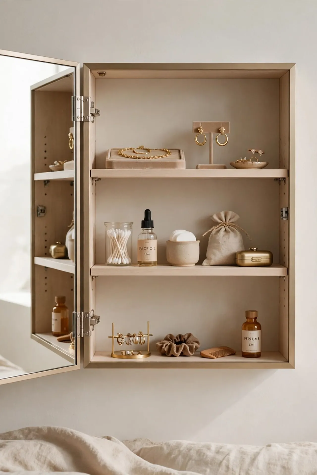 Mirror Cabinet Storage
