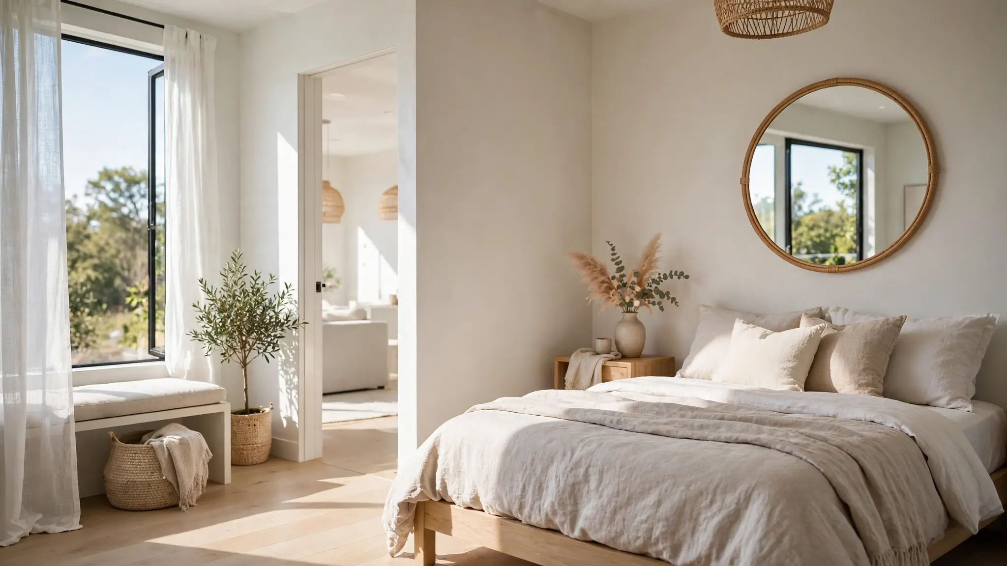 make small bedroom feel bigger