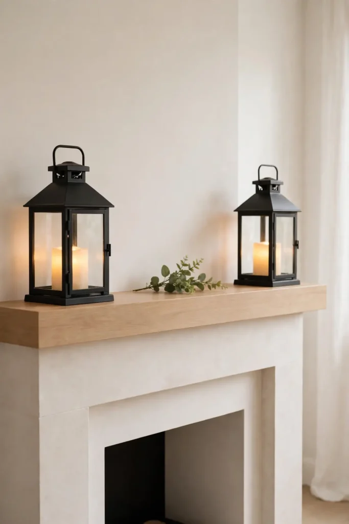 Candle Lantern Pair