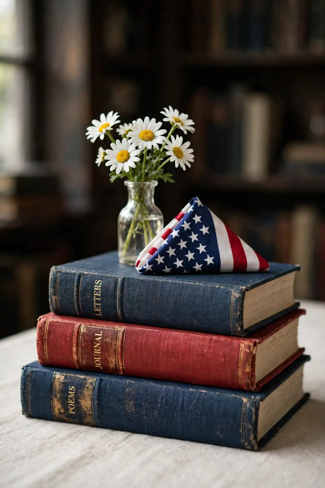 Antique Book Stack