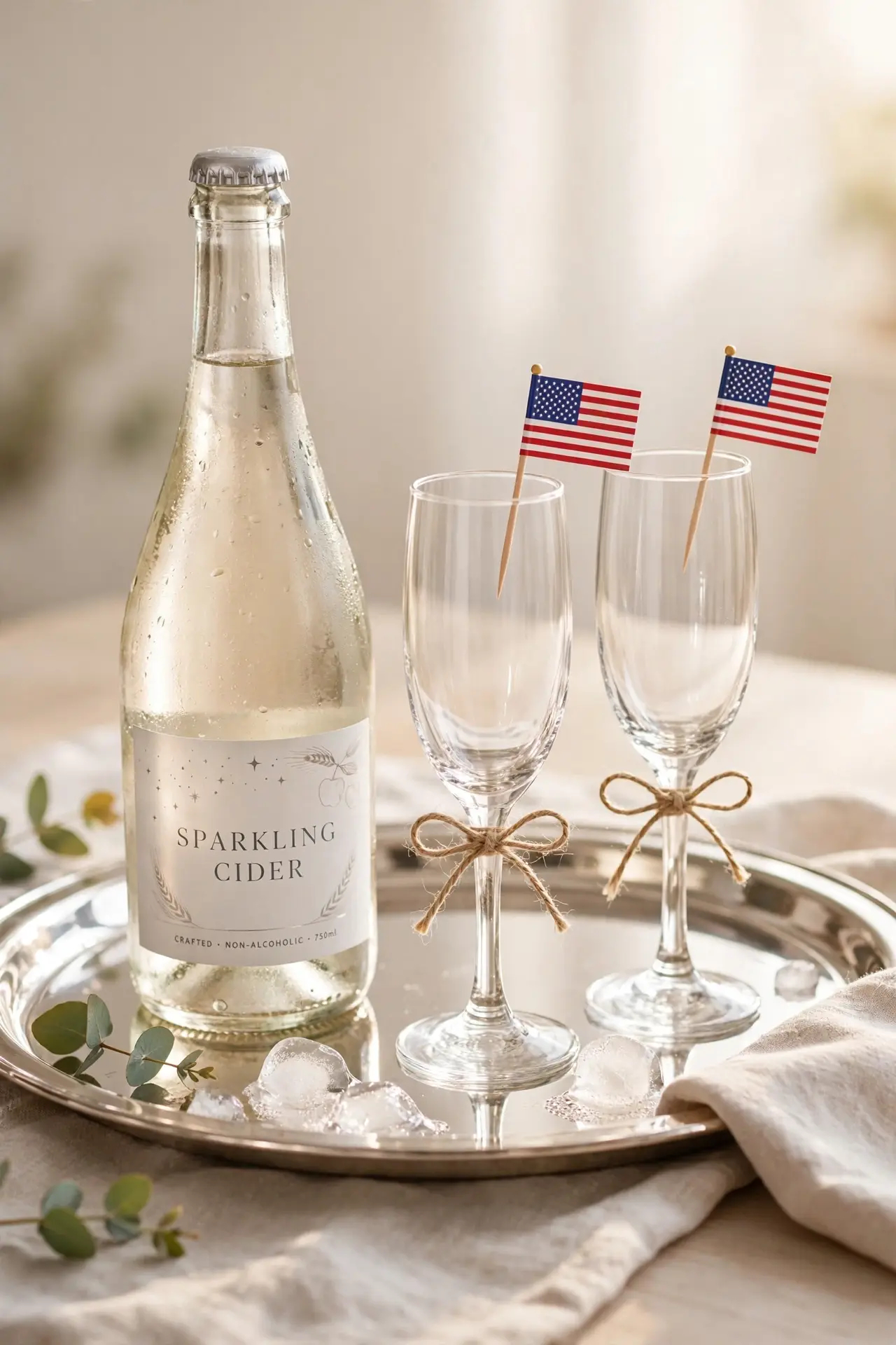 Sparkling Cider Toast