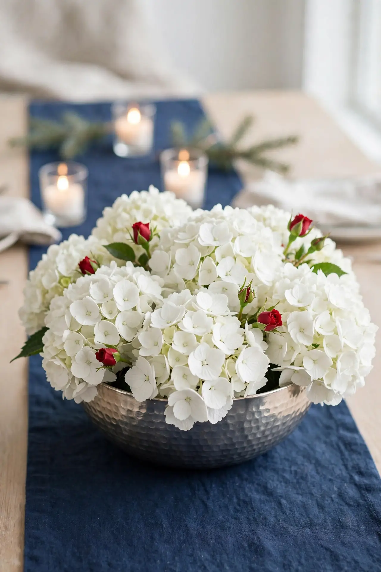 White Hydrangea Elegance