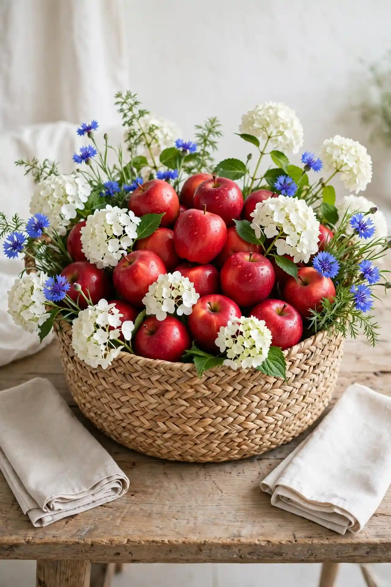 Woven Basket Centerpiece