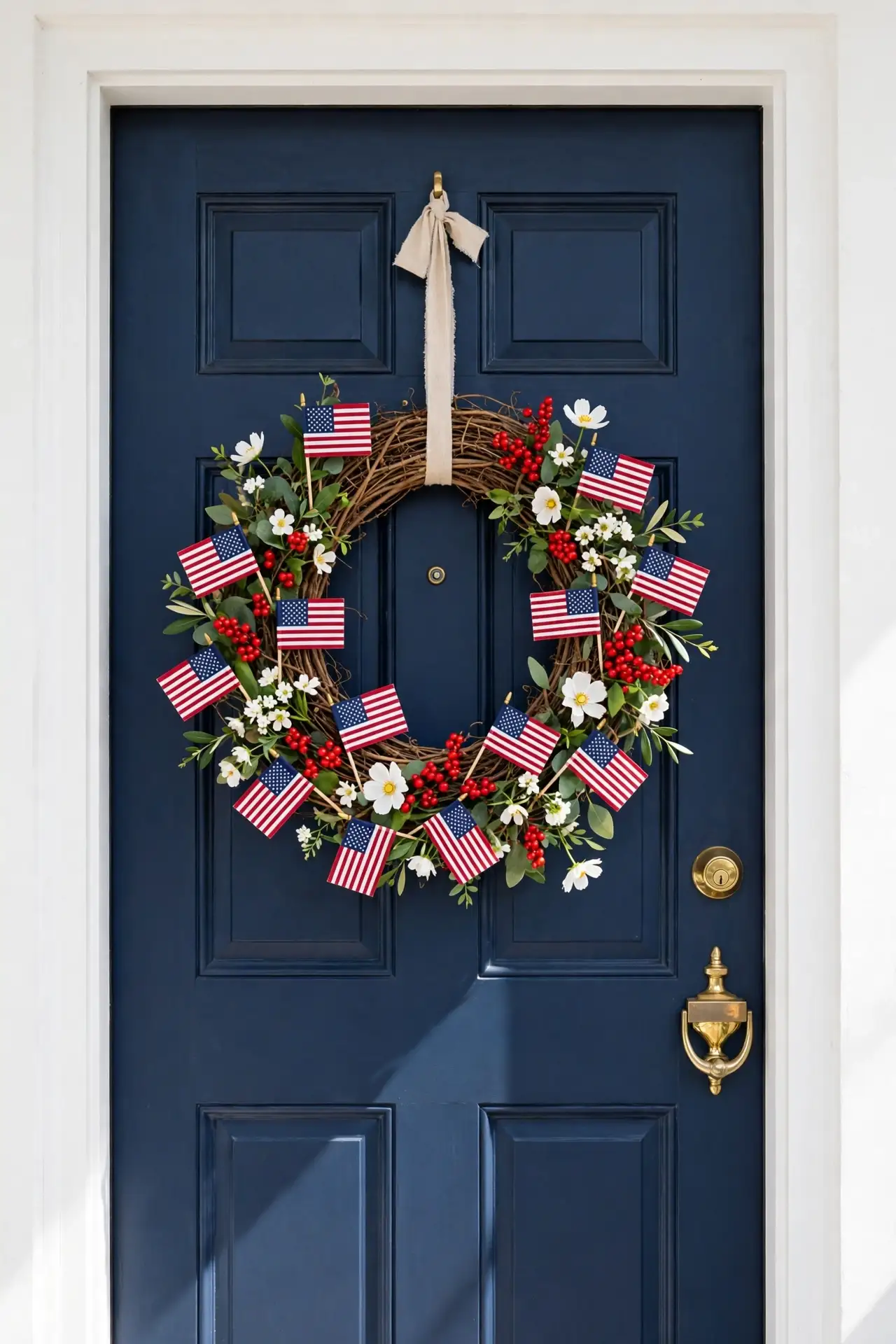Wreath Door Statement