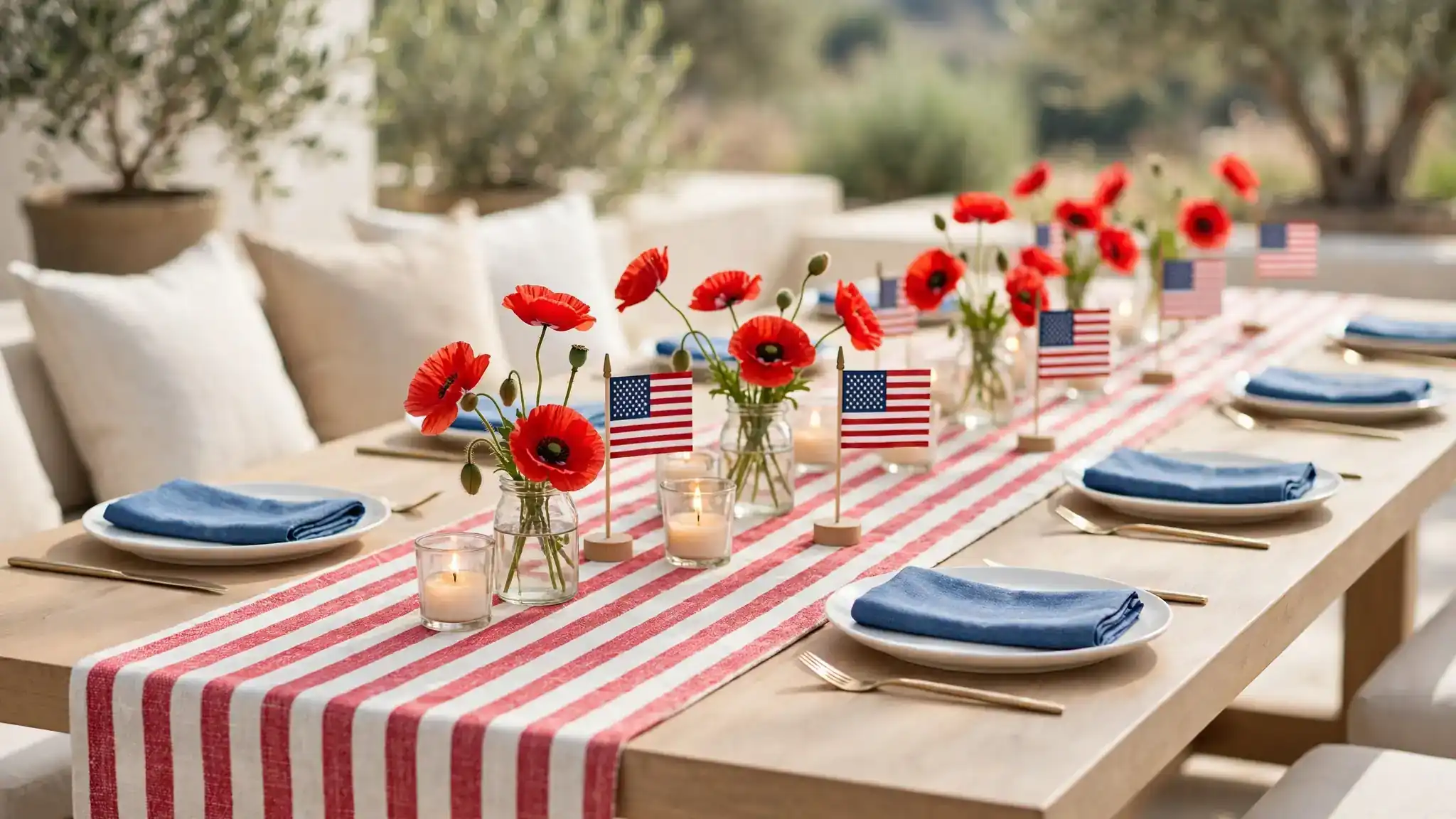 memorial day table decor ideas