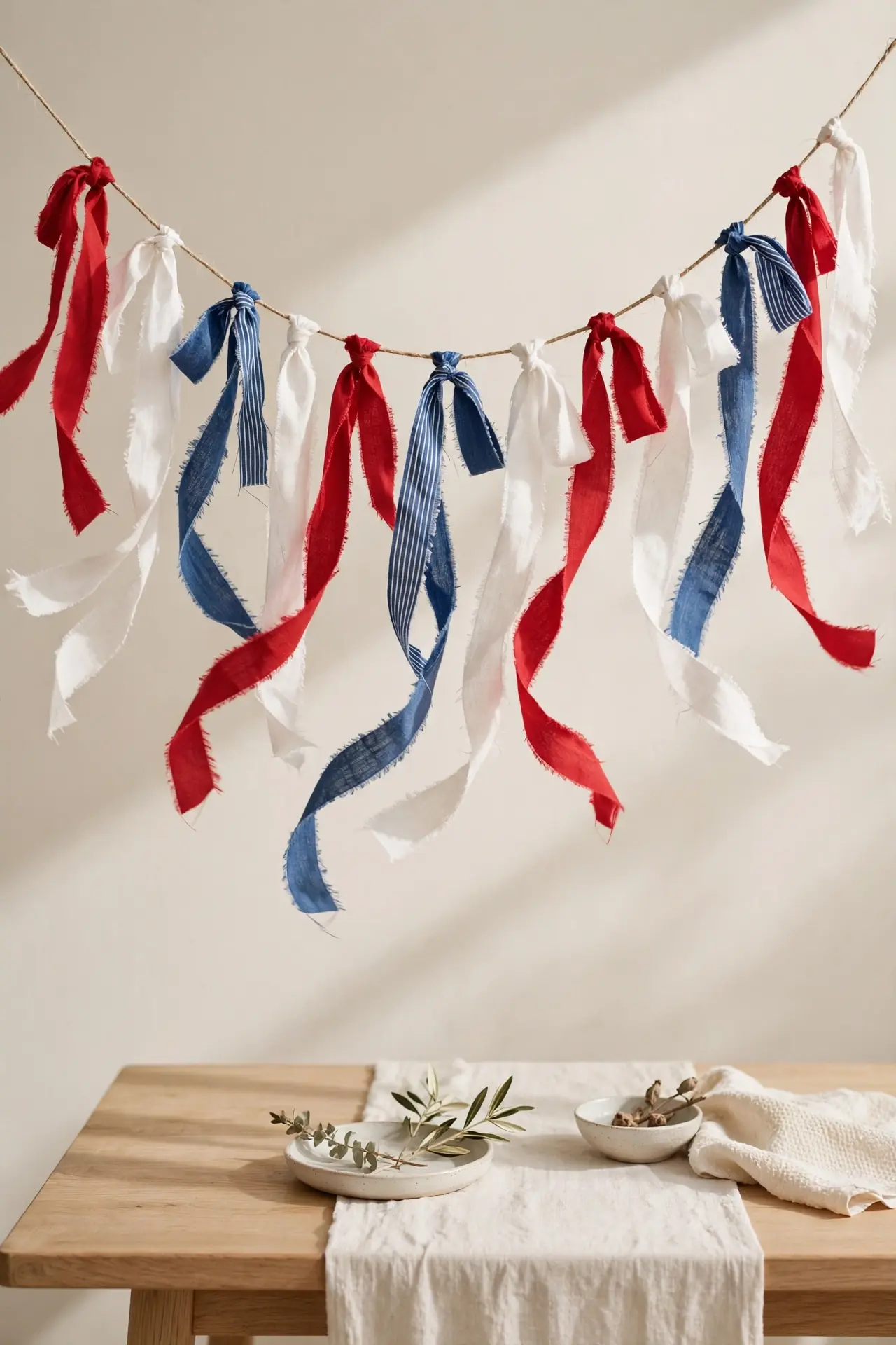 Ribbon Tie Garlands