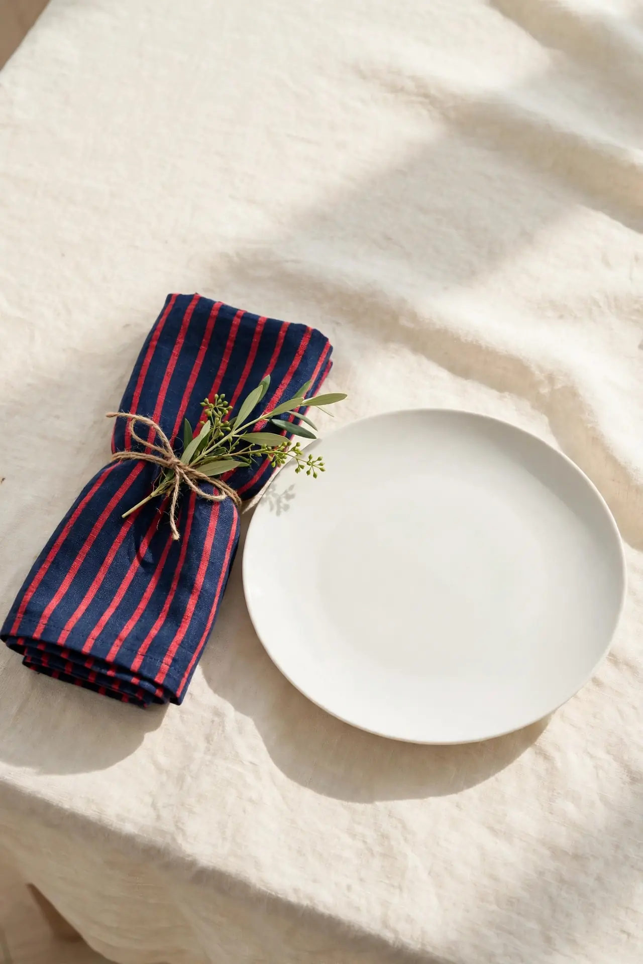 Striped Linen Napkins