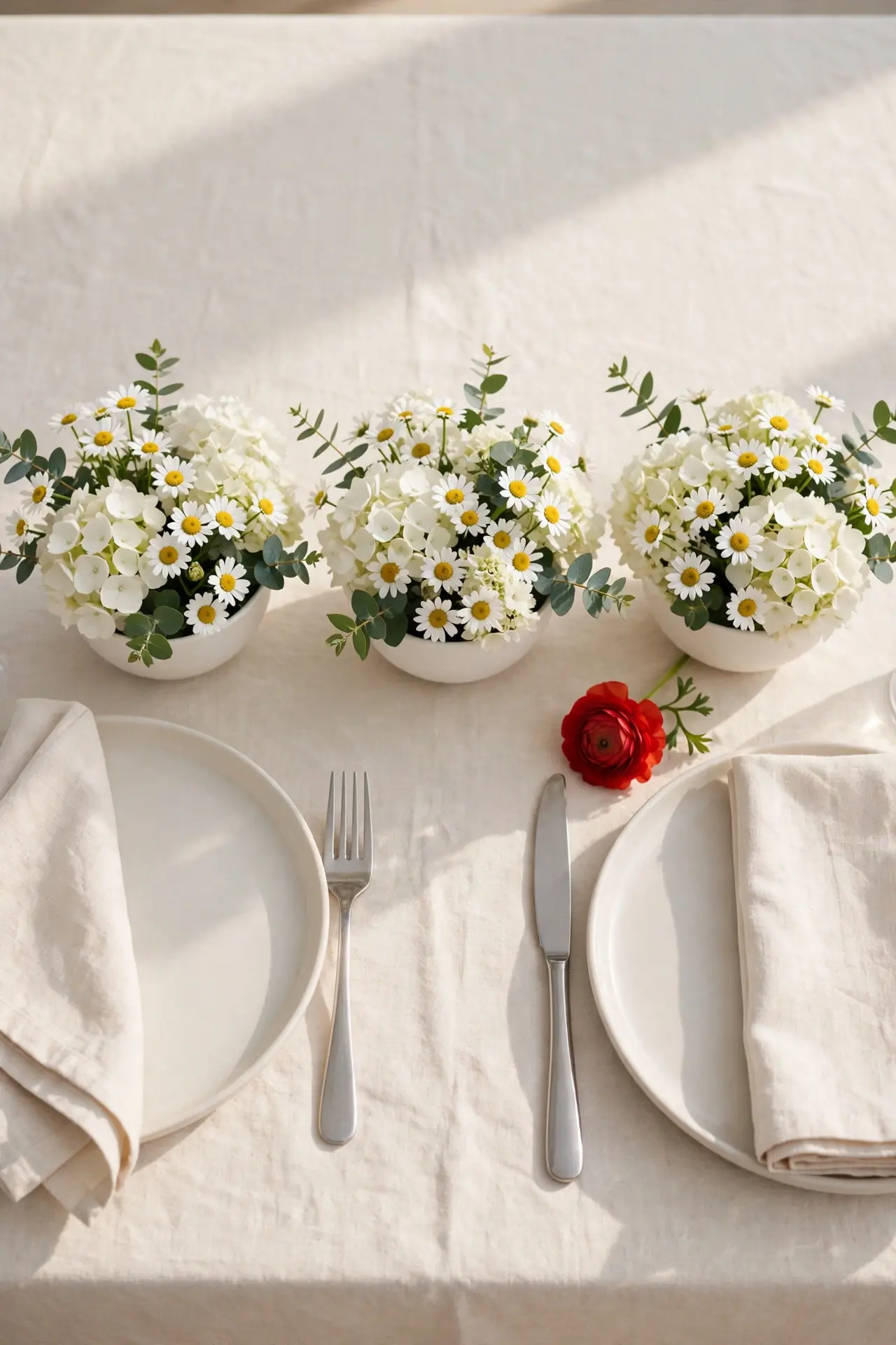 White Flower Clusters