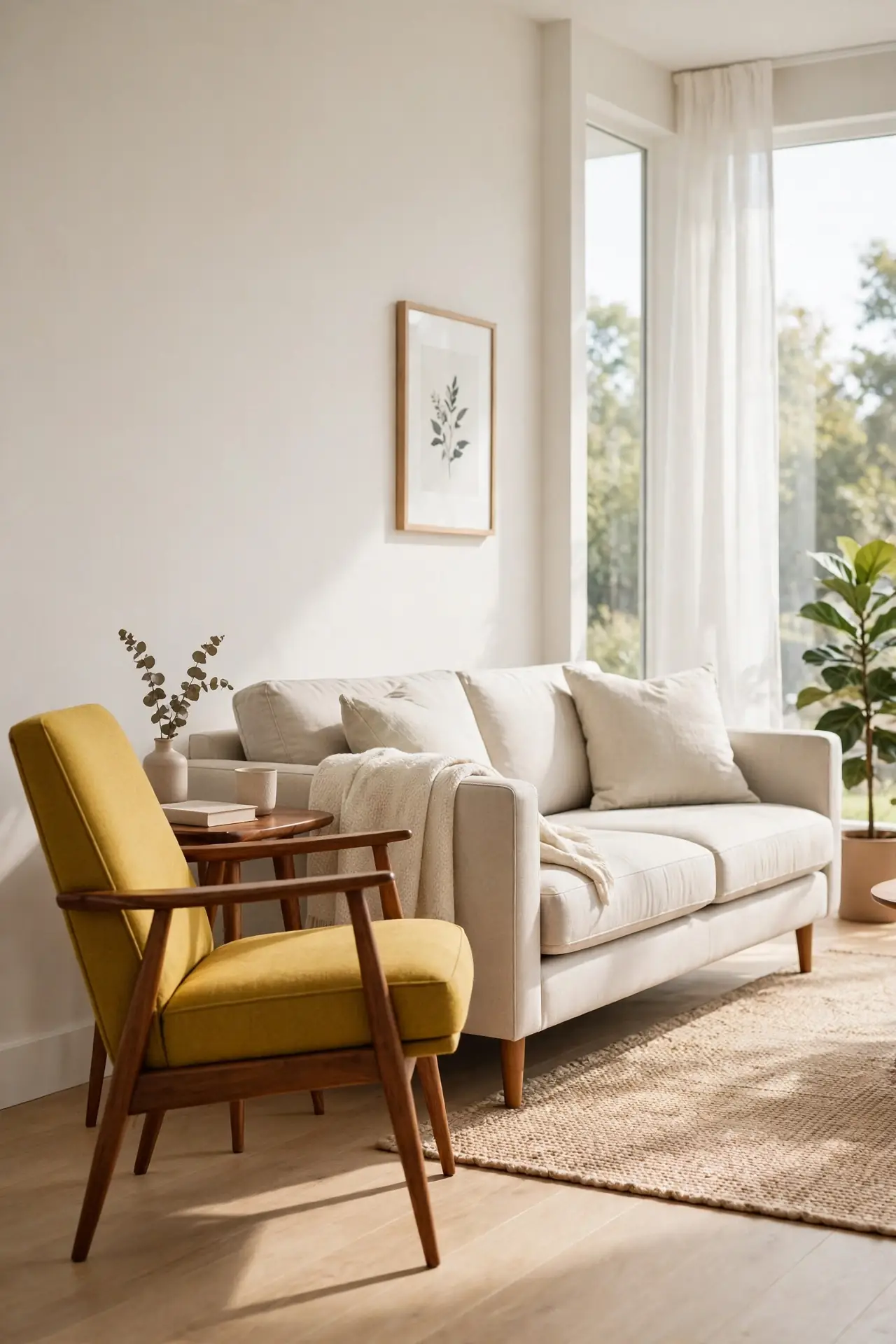 Mustard Accent Chair