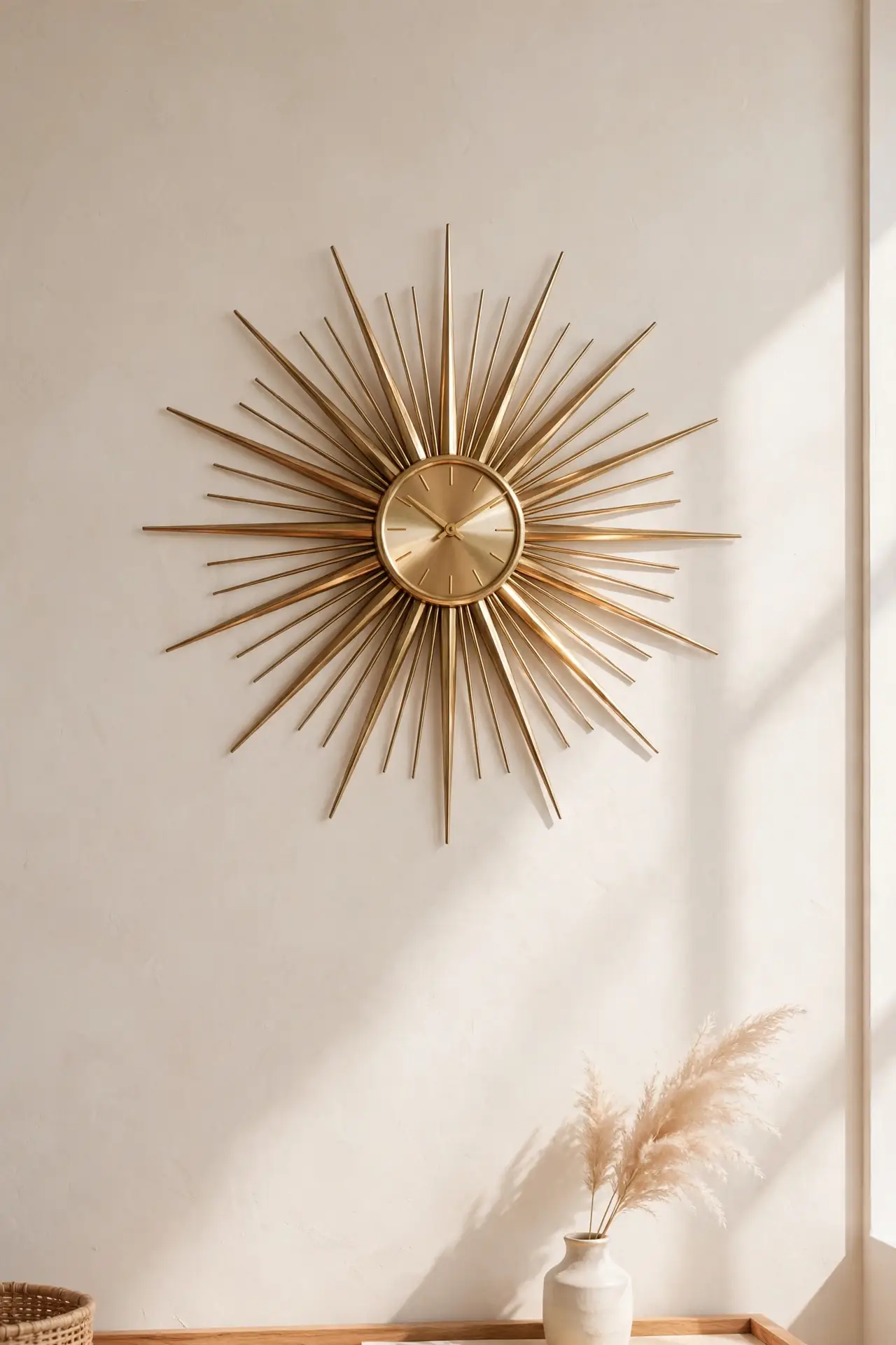 Starburst Wall Clock