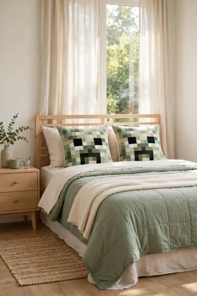 Creeper Green Bedding Set